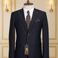 Costume 2 Pieces bleu nuit deux boutons 9 COSTUMES 2 PIECES MOUBARAK SHOP