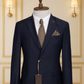 Costume 2 Pieces bleu nuit uni deux boutons 2 COSTUMES 2 PIECES MOUBARAK SHOP
