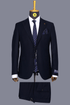Costume 2 Pieces bleu nuit 2 boutons pour homme COSTUMES 2 PIECES V.I.P MOUBARAK SHOP