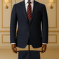 Costume Homme Bleu de Nuit – Élégance Intemporelle COSTUMES 2 PIECES V.I.P MOUBARAK SHOP