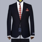 Costume 2 Pieces bleu nuit 2 boutons pour homme COSTUMES 2 PIECES V.I.P MOUBARAK SHOP