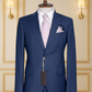 Costume 2 Pieces bleu royal uni deux boutons COSTUMES 2 PIECES MOUBARAK SHOP