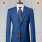 Costume 2 Pieces bleu saphir deux boutons COSTUMES 2 PIECES MOUBARAK SHOP