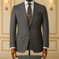 Costume Homme Gris Anthracite – Classe & Modernité COSTUMES 2 PIECES V.I.P MOUBARAK SHOP