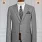 Costume 2 Pieces gris clair deux boutons 3 COSTUMES 2 PIECES MOUBARAK SHOP