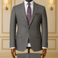 Costume Homme Gris Texturé – Classe & Modernité COSTUMES 2 PIECES V.I.P MOUBARAK SHOP