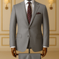 Costume Homme Gris Classique – Style Élégant COSTUMES 2 PIECES V.I.P MOUBARAK SHOP
