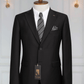 Costume 2 Pieces noir deux boutons 4 COSTUMES 2 PIECES MOUBARAK SHOP