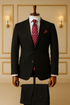 Costume Homme Noir – Élégance Intemporelle COSTUMES 2 PIECES V.I.P MOUBARAK SHOP