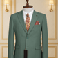 Costume 2 Pieces vert sapin deux boutons COSTUMES 2 PIECES MOUBARAK SHOP