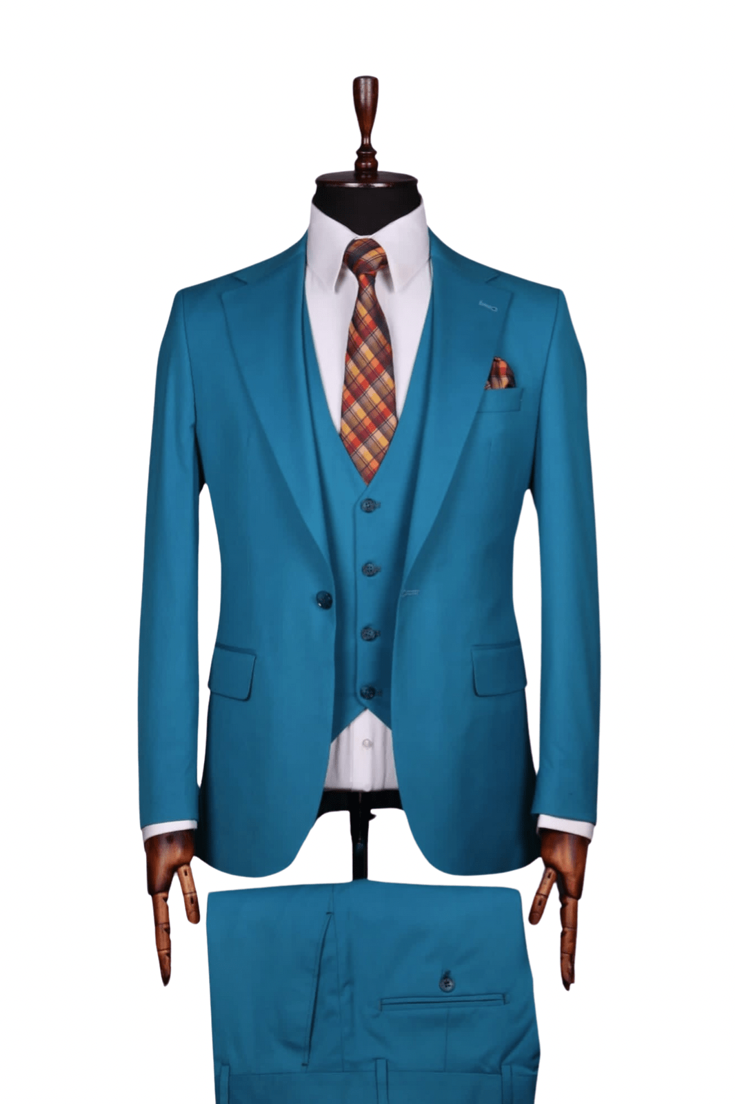 Costume 3 Pieces Bleu Celeste