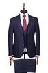 Costume 3 Pieces Bleu Nuit Poches Plaquees pour homme a Dakar au Senegal COSTUMES 3 PIECES V.I.P MOUBARAK SHOP