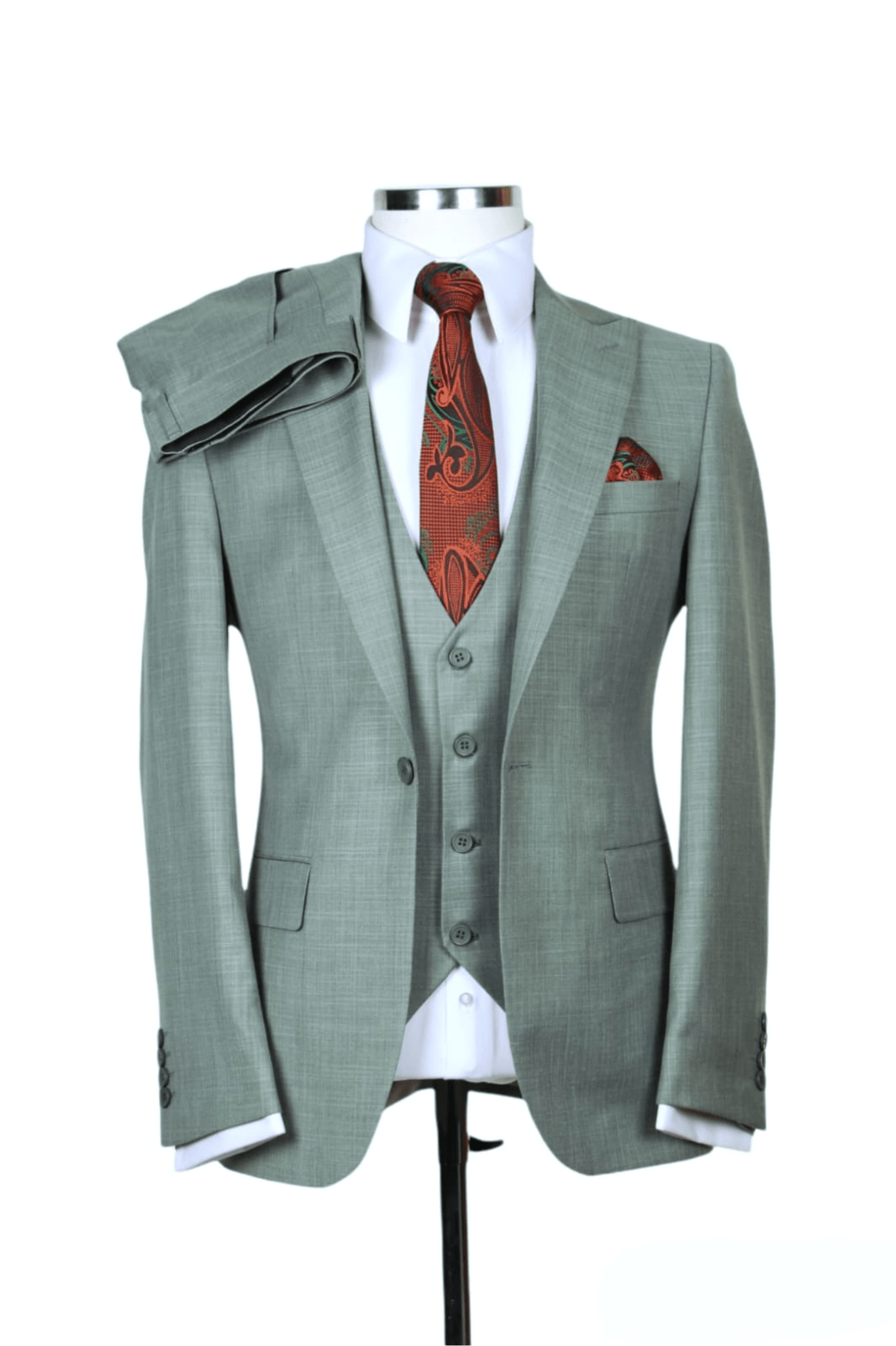 Costume 3 Pieces Vert D'eau