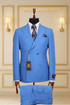 COSTUME CROISÉ 2X1 BLEU CIEL – LE DIPLOMATE | MOUBARAK SUITS COSTUMES CROISÉS MOUBARAK SHOP