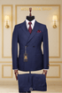 COSTUME CROISÉ 2X1 BLEU NUIT – LE DIPLOMATE | MOUBARAK SUITS COSTUMES CROISÉS MOUBARAK SHOP