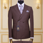 COSTUME CROISÉ 2X1 MARRON – LE DIPLOMATE | MOUBARAK SUITS COSTUMES CROISÉS MOUBARAK SHOP