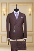 COSTUME CROISÉ 2X1 MARRON – LE DIPLOMATE | MOUBARAK SUITS COSTUMES CROISÉS MOUBARAK SHOP