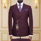 COSTUME CROISÉ 2X1 ROUGE BORDEAUX – LE DIPLOMATE | MOUBARAK SUITS COSTUMES CROISÉS MOUBARAK SHOP