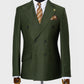 Costume Croisé Vert Premium - Moubarak Shop Sénégal COSTUMES CROISÉS MOUBARAK SHOP