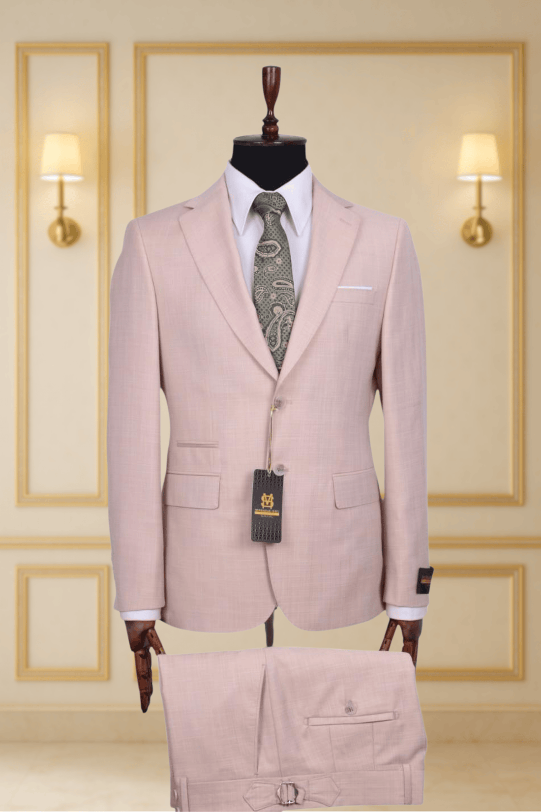 Costume Deux Pièces Beige - MOUBARAK SUITS COSTUMES 2 PIECES MOUBARAK SHOP