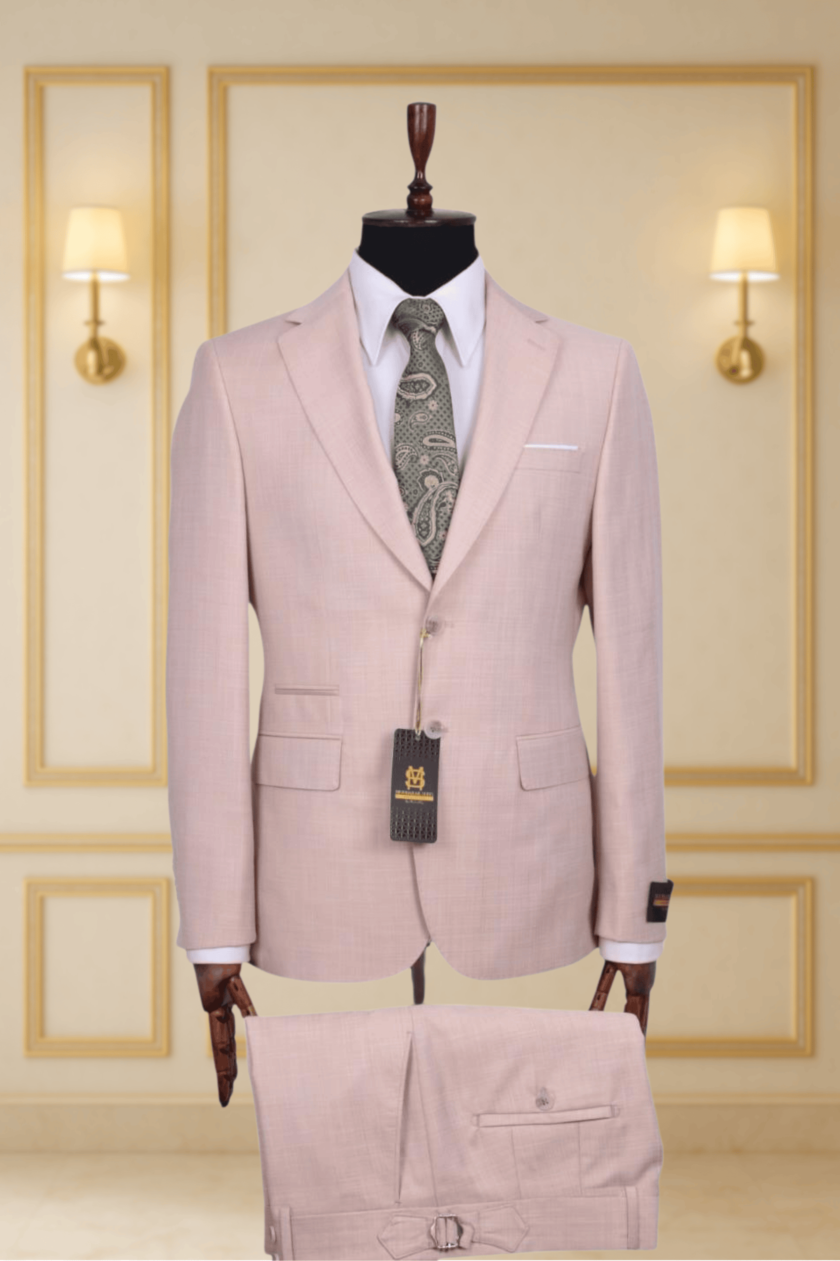 Costume Deux Pièces Beige - MOUBARAK SUITS COSTUMES 2 PIECES MOUBARAK SHOP