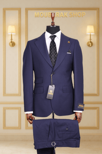 Costume Deux Pièces Bleu Marine - MOUBARAK SUITS COSTUMES 2 PIECES MOUBARAK SHOP