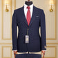 Costume Deux Pièces Bleu Nuit à Rayure - MOUBARAK SUITS COSTUMES 2 PIECES MOUBARAK SHOP