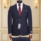 Costume Deux Pièces Bleu Nuit à Rayure - MOUBARAK SUITS COSTUMES 2 PIECES MOUBARAK SHOP