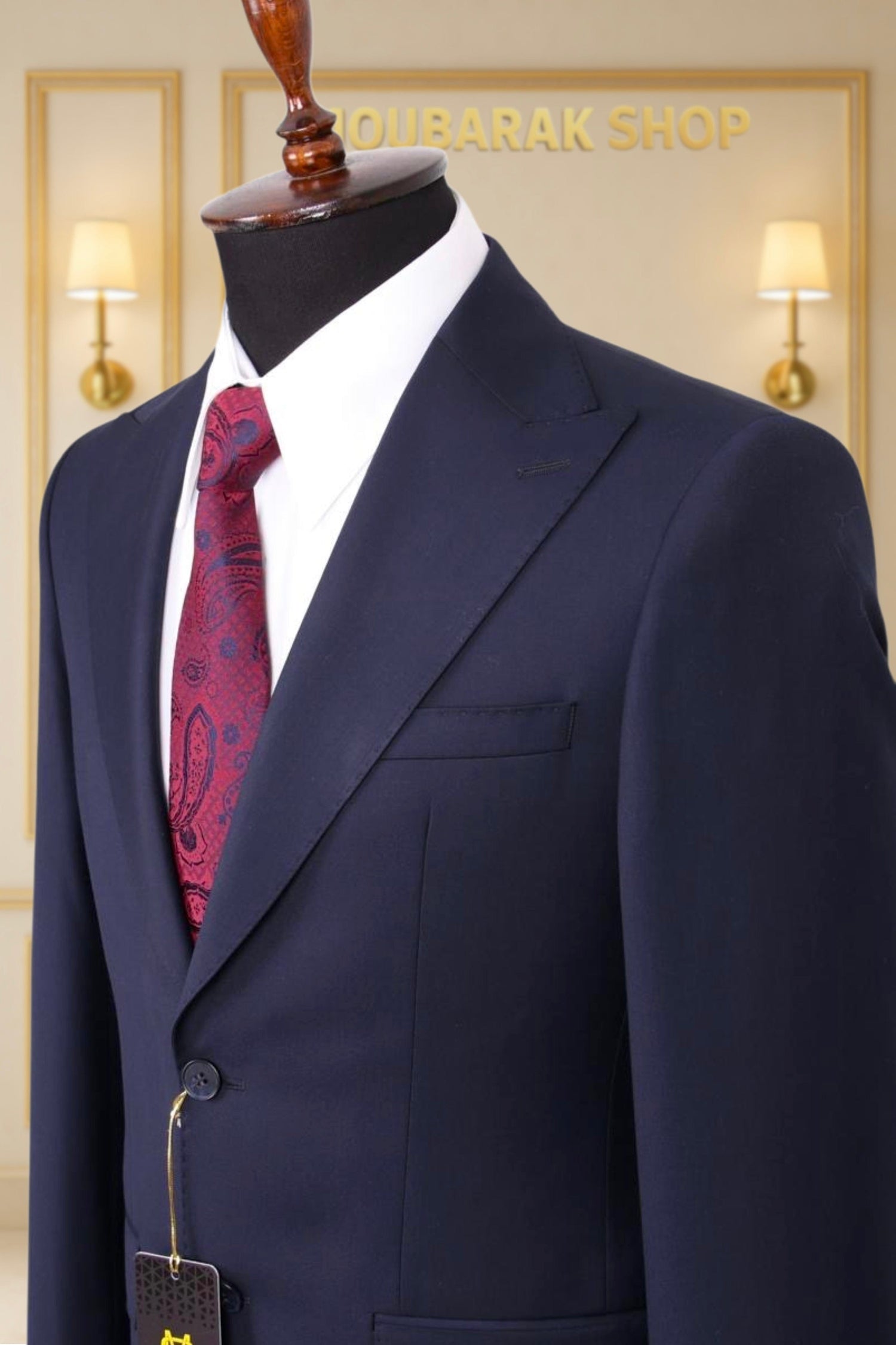 Costume Deux Pièces Bleu Nuit - MOUBARAK SUITS COSTUMES 2 PIECES MOUBARAK SHOP