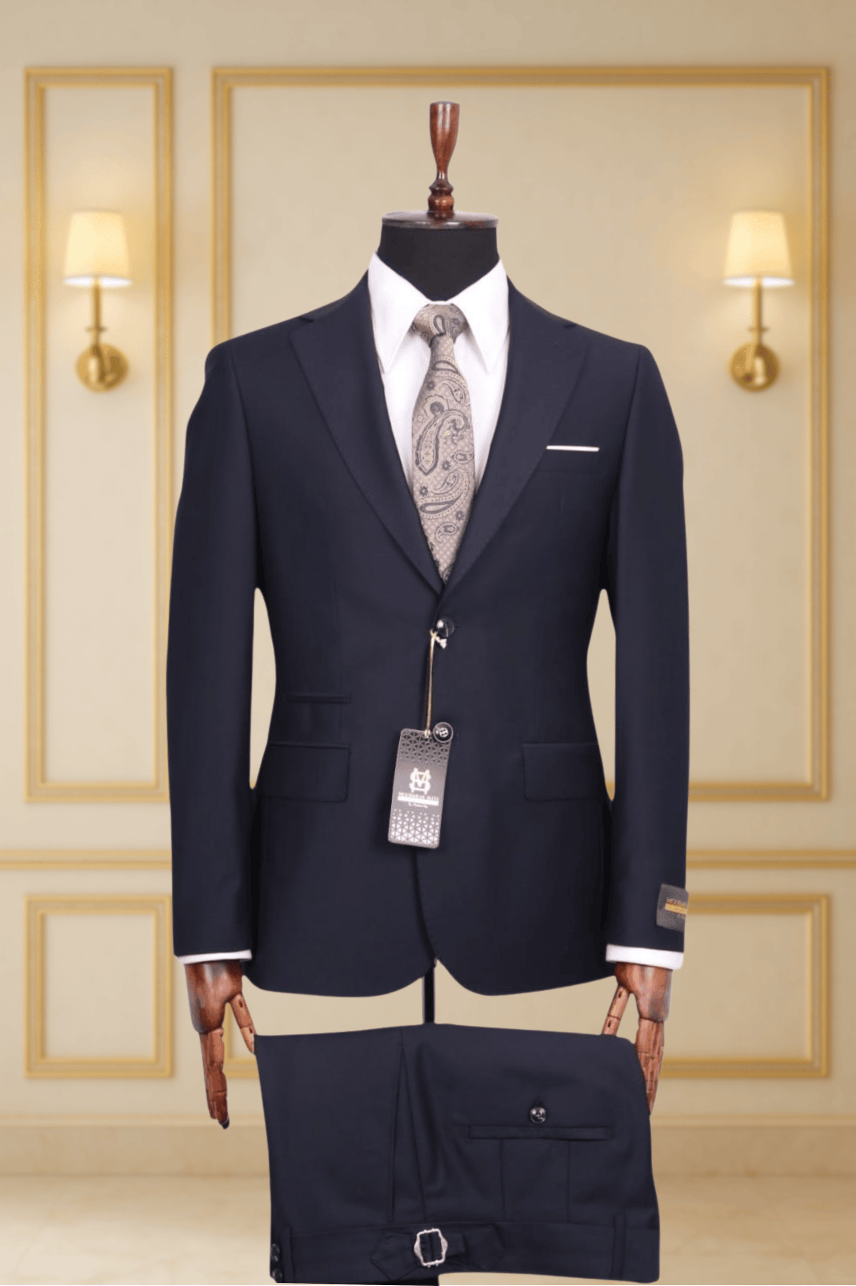 Costume Deux Pièces Bleu Nuit - MOUBARAK SUITS COSTUMES 2 PIECES MOUBARAK SHOP