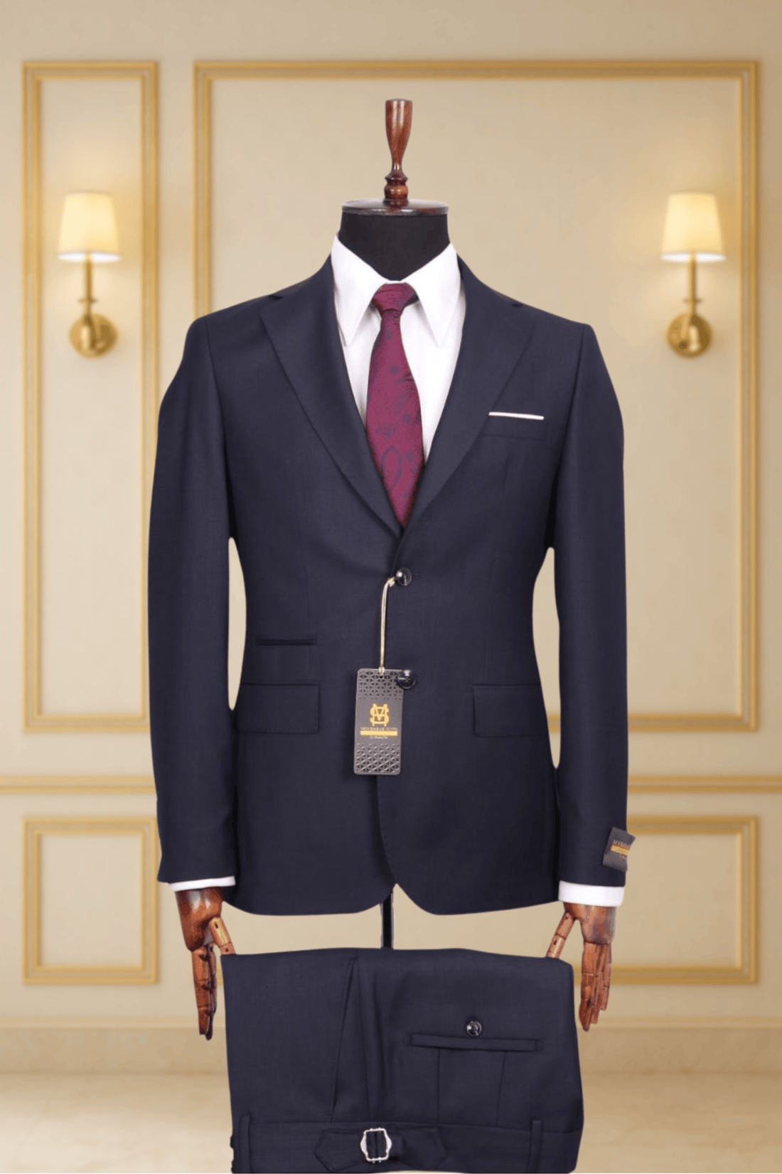 Costume Deux Pièces Bleu Nuit - MOUBARAK SUITS COSTUMES 2 PIECES MOUBARAK SHOP