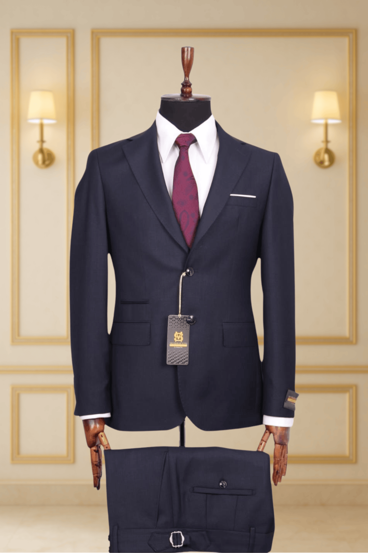 Costume Deux Pièces Bleu Nuit - MOUBARAK SUITS COSTUMES 2 PIECES MOUBARAK SHOP