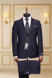 Costume Deux Pièces Bleu Nuit - MOUBARAK SUITS COSTUMES 2 PIECES MOUBARAK SHOP