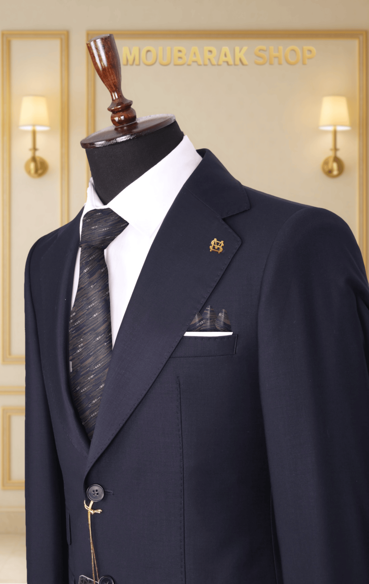 Costume Deux Pièces Bleu Nuit - MOUBARAK SUITS COSTUMES 2 PIECES MOUBARAK SHOP
