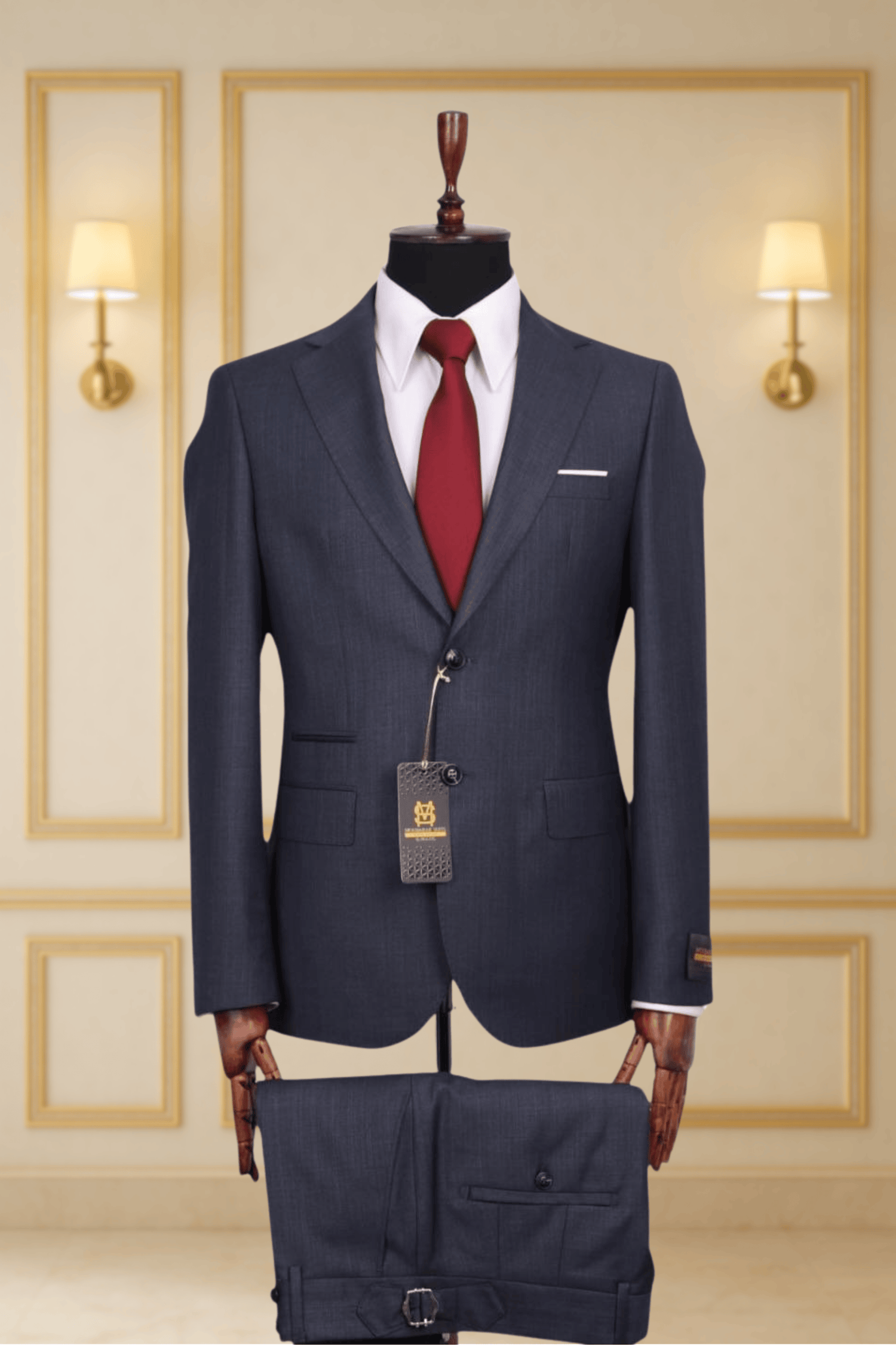 Costume Deux Pièces Gris Anthracite - MOUBARAK SUITS COSTUMES 2 PIECES MOUBARAK SHOP