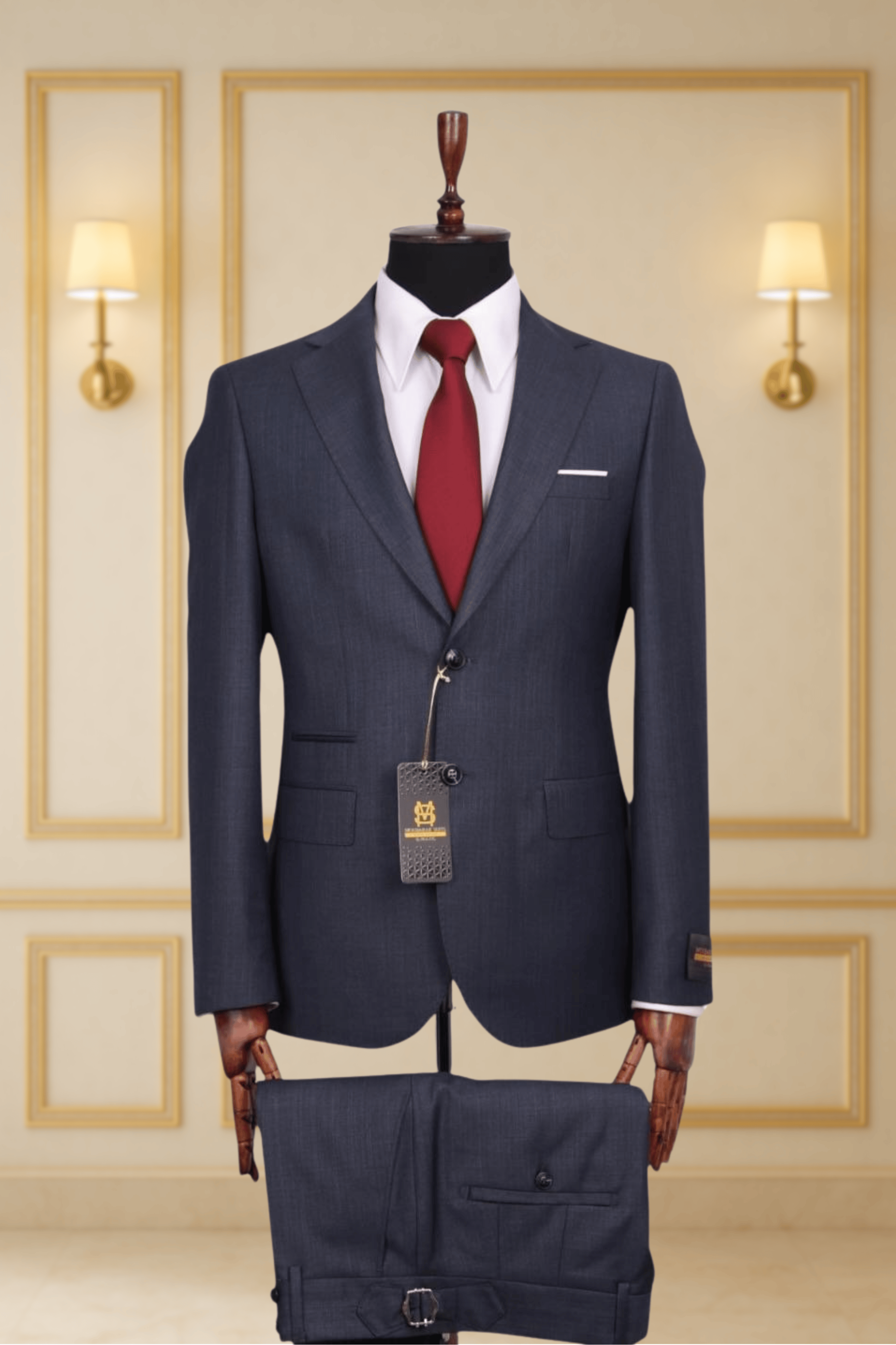 Costume Deux Pièces Gris Anthracite - MOUBARAK SUITS COSTUMES 2 PIECES MOUBARAK SHOP