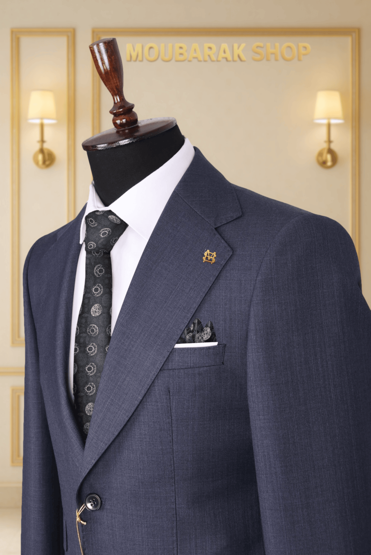 Costume Deux Pièces Gris Anthracite - MOUBARAK SUITS COSTUMES 2 PIECES MOUBARAK SHOP
