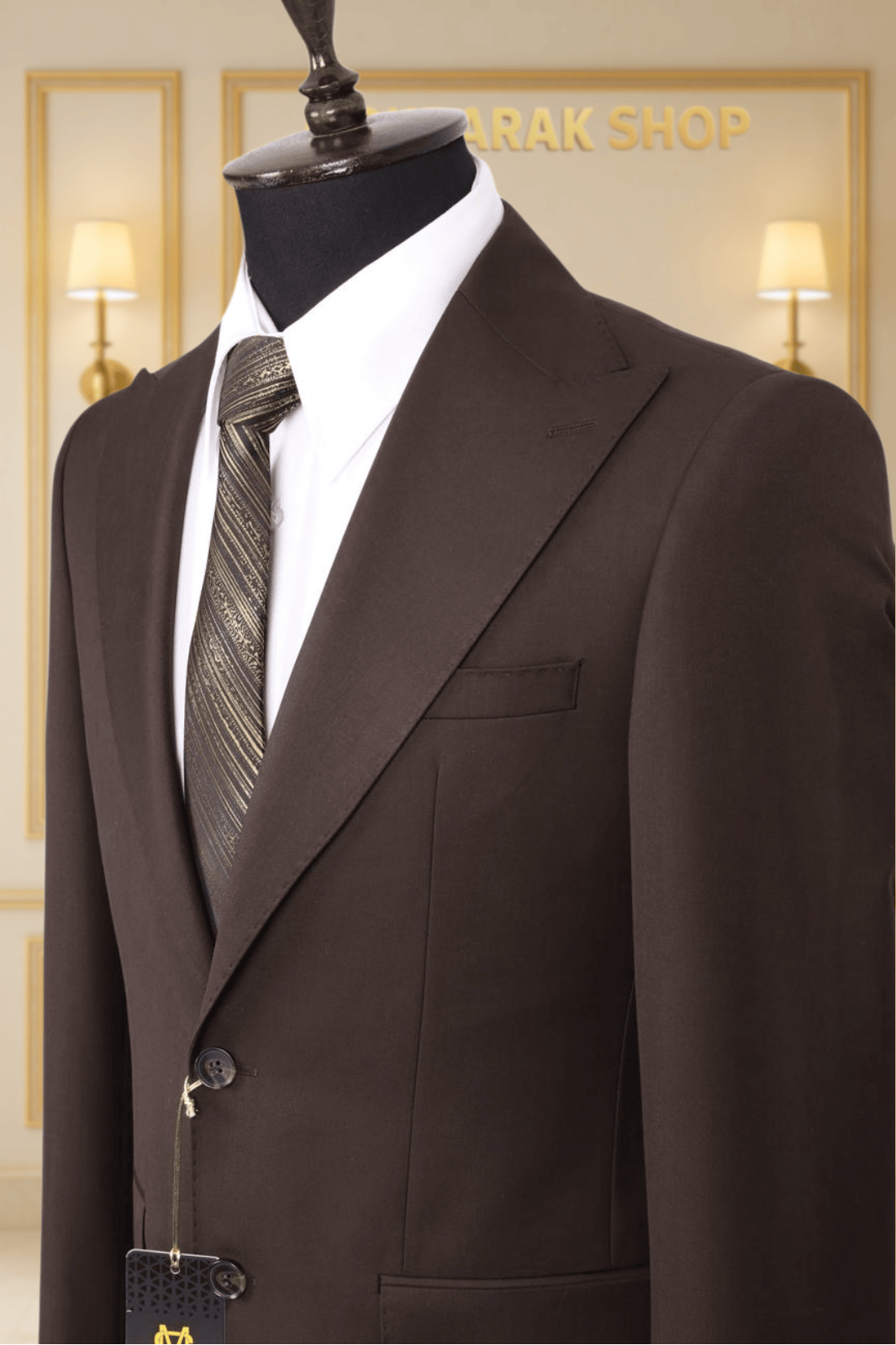 Costume Deux Pièces Marron - MOUBARAK SUITS COSTUMES 2 PIECES MOUBARAK SHOP