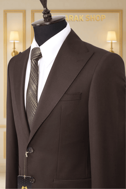 Costume Deux Pièces Marron - MOUBARAK SUITS COSTUMES 2 PIECES MOUBARAK SHOP