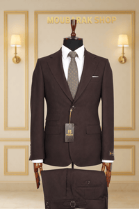 Costume Deux Pièces Marron - MOUBARAK SUITS COSTUMES 2 PIECES MOUBARAK SHOP