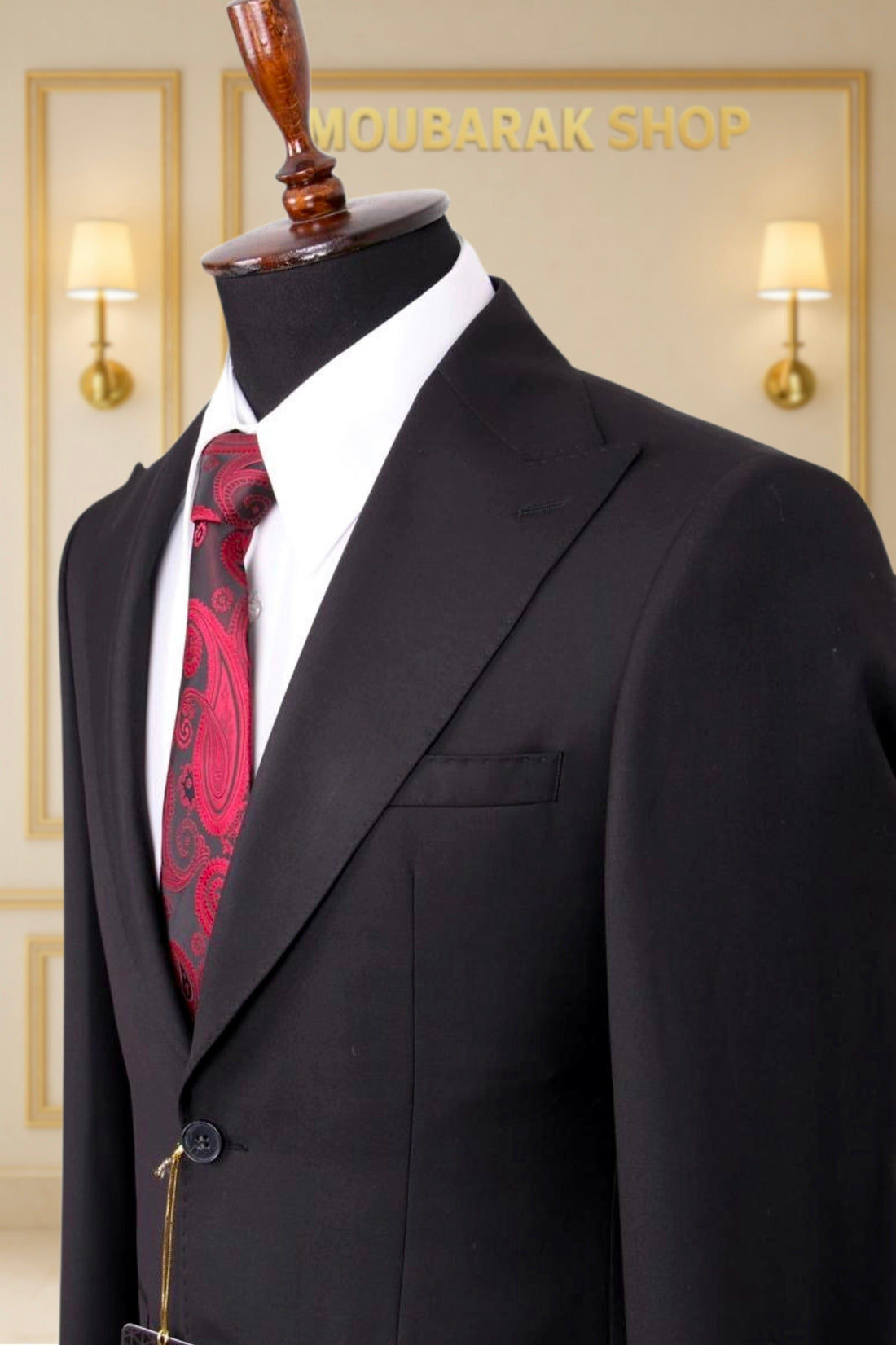 Costume Deux Pièces Noir - MOUBARAK SUITS COSTUMES 2 PIECES MOUBARAK SHOP