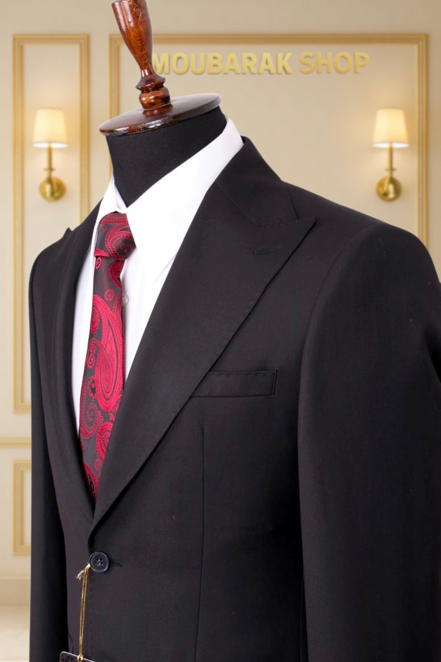 Costume Deux Pièces Noir - MOUBARAK SUITS COSTUMES 2 PIECES MOUBARAK SHOP