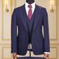 Costume Homme 3 Pièces Bleu Royal Uni V.I.P COSTUMES 3 PIÈCES MOUBARAK SHOP