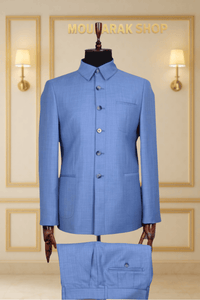Costume Safari Bleu Ciel COSTUME SAFARI MOUBARAK SHOP