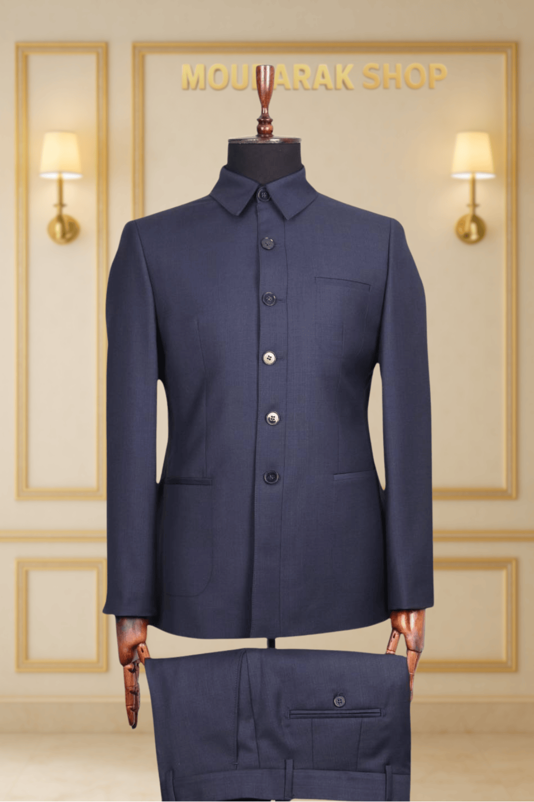 Costume Safari Bleu Nuit COSTUME SAFARI MOUBARAK SHOP