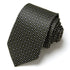 Cravate Motif Géométrique Noir et Doré CV00027 CRAVATE UNIQUE MOUBARAK SHOP