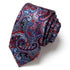 Cravate Paisley Rouge et Bleu CV00012 CRAVATE UNIQUE MOUBARAK SHOP
