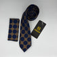 Cravate Pochette CVP135 - Bleu Motif CRAVATE POCHETTE MOUBARAK SHOP