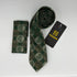 Cravate Pochette CVP137 - Vert Motif CRAVATE POCHETTE MOUBARAK SHOP