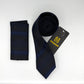 Cravate Pochette CVP195 - Noir Motif CRAVATE POCHETTE MOUBARAK SHOP